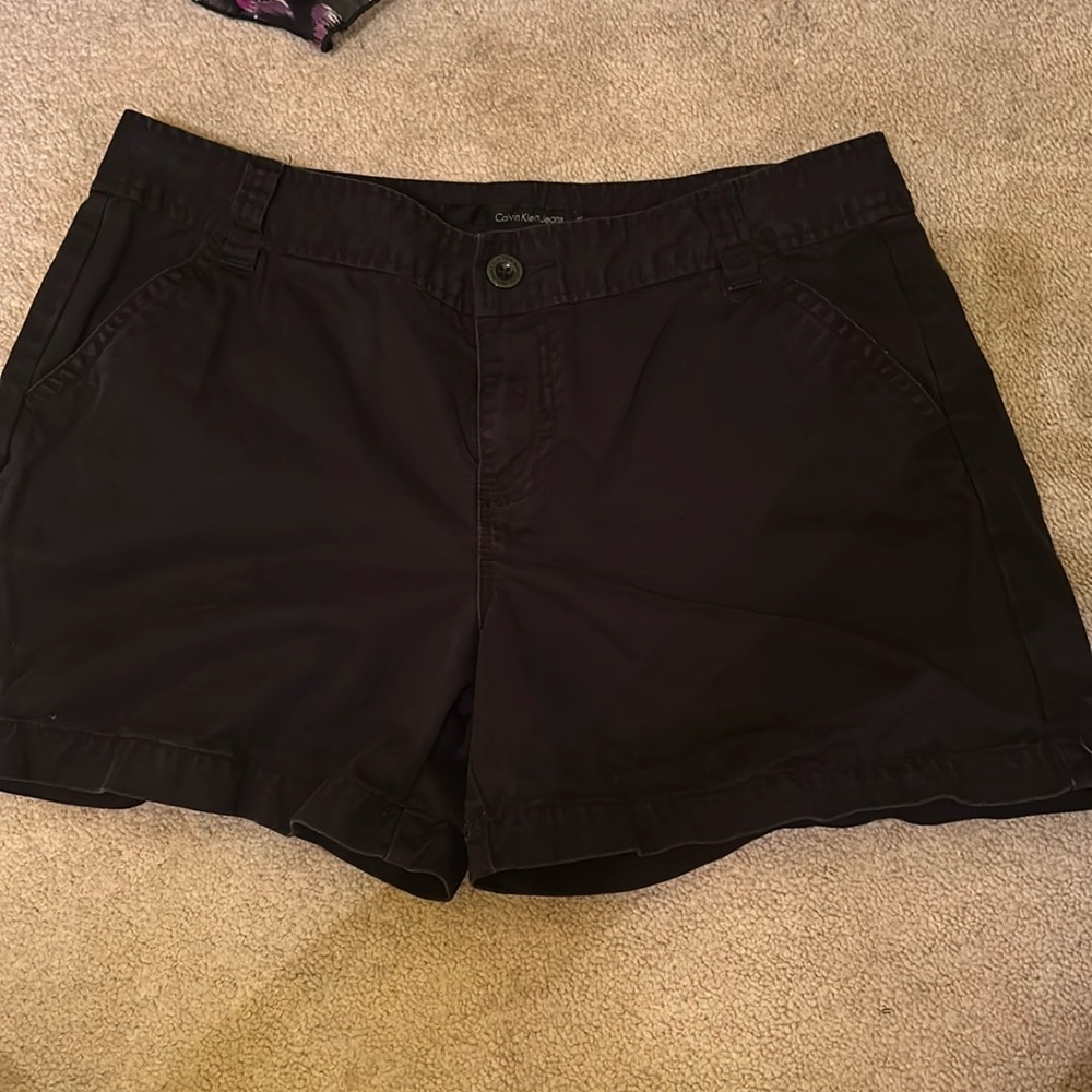 Black Calvin Klein shorts 16